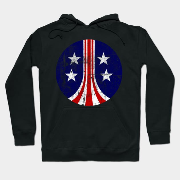 USCM Stars and Stripes Hoodie by synaptyx